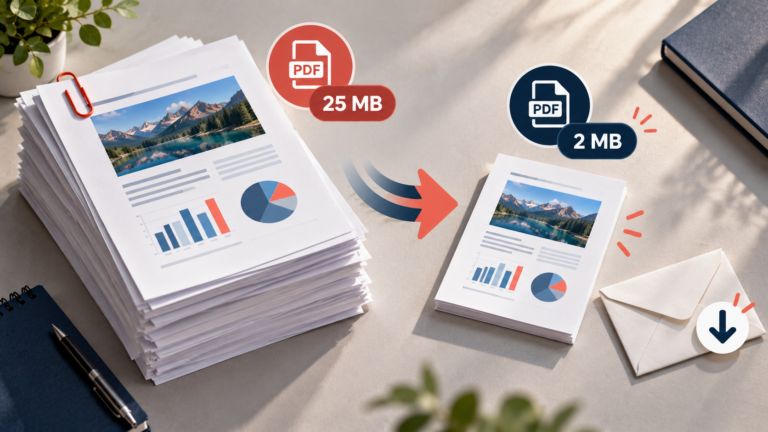 How to Reduce a PDF File Size for Email