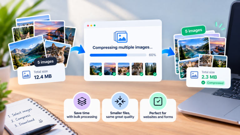How to Compress Multiple Images at Once