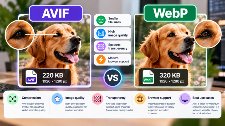 What Is AVIF and How Does It Compare with WebP?